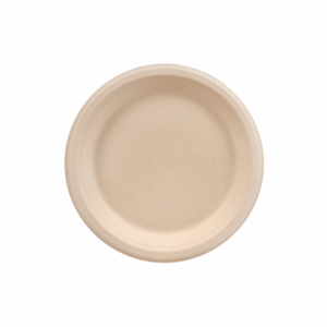7" Round Bagasse Plate