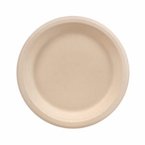 9" Round Bagasse Plate