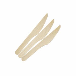 Disposable Wooden Knife 165mm (sharpened)