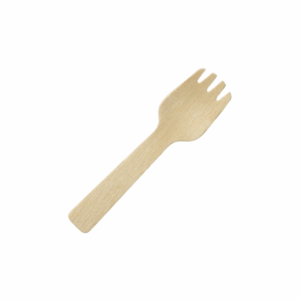 Disposable Wooden Fork 95mm