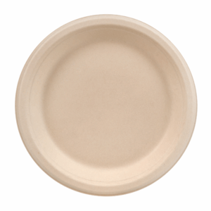 10" Round Bagasse Plate