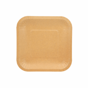 7x7" Square Paper Plate