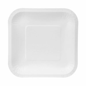 9x9" Square Paper Plate