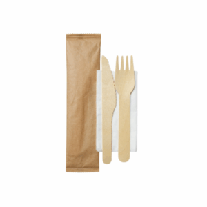 Wooden Cutlery Set 3 in 1