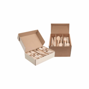 Wooden Cutlery Party Mix Box