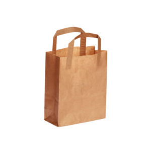 Flat Handle Paper Bag